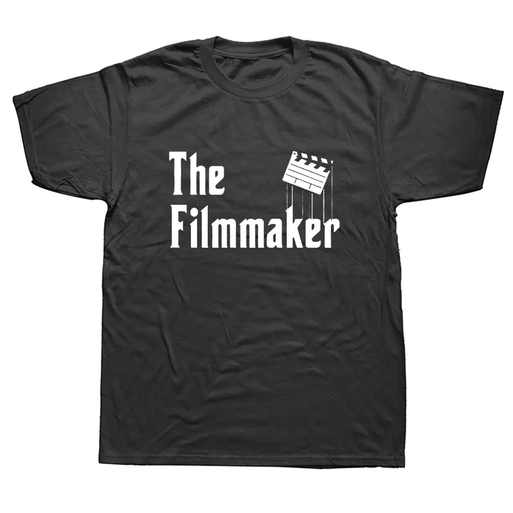 

Filmmaker Film Director Editing Films T-Shirt Summer New Style Fashion Men Funny Tee ShirtsF