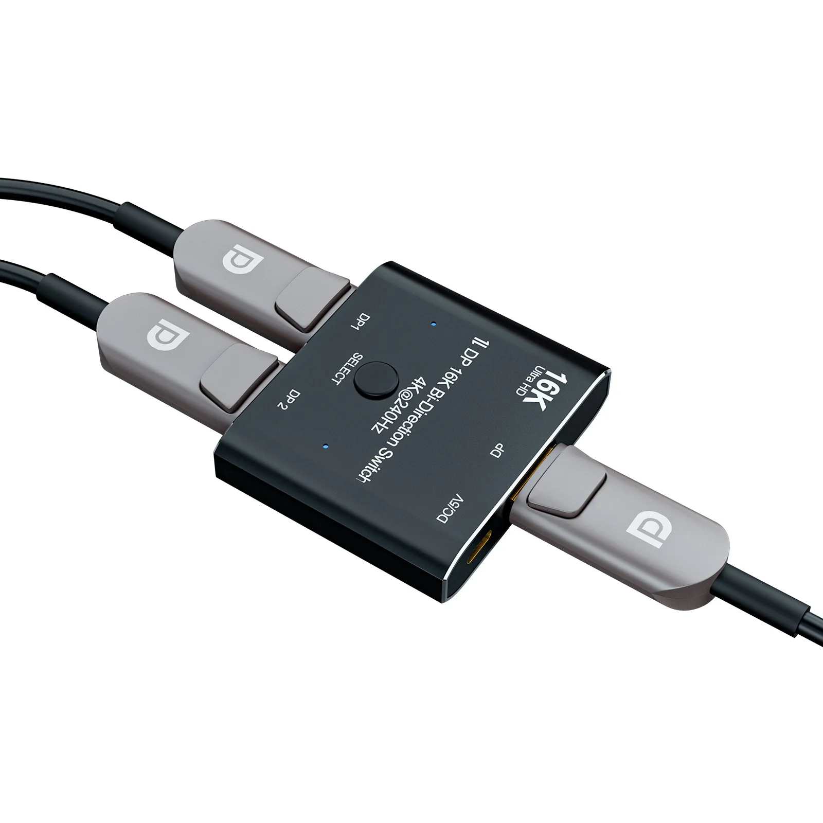 Same-screen video monitor, DP16K high-definition switcher, bidirectional mutual conversion converter