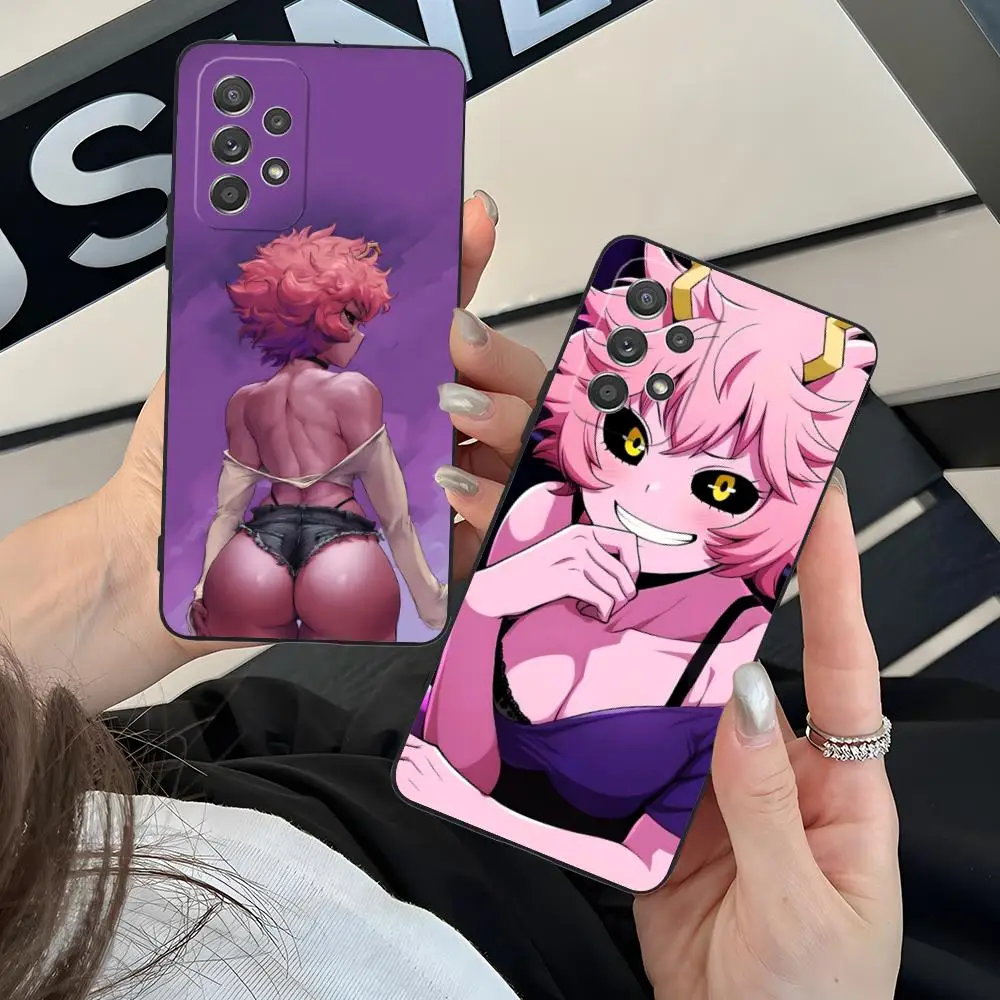 

Чехол для телефона Hero Academia Mina Ashido для Samsung Galaxy M55 54 42 35 34 33 32 23 22 15 14 13 12 F55 5G Цветной защитный красивый