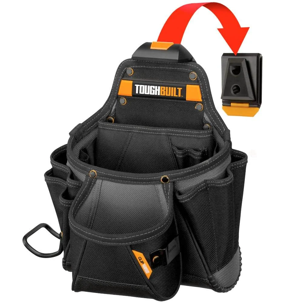 TOUGHBUILT TB-CT-01 Contractor Pouch Large Woodworking Quick Hang Multifunctional Tool Bag Large Capacity Tool Kit