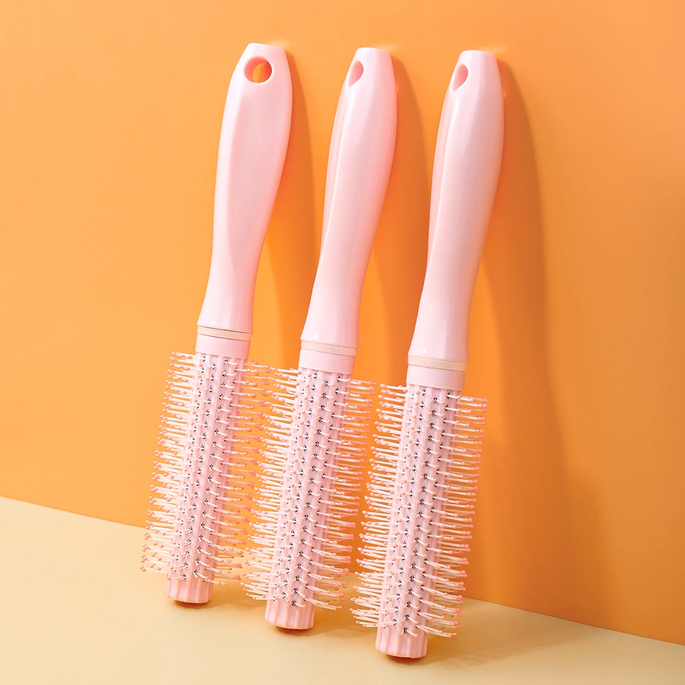 

Hot Sell Hair Styling Brush Straw Detangle Hairbrush Salon Hairdressing Straight Curly Hair Comb Women Hair Brush Soft