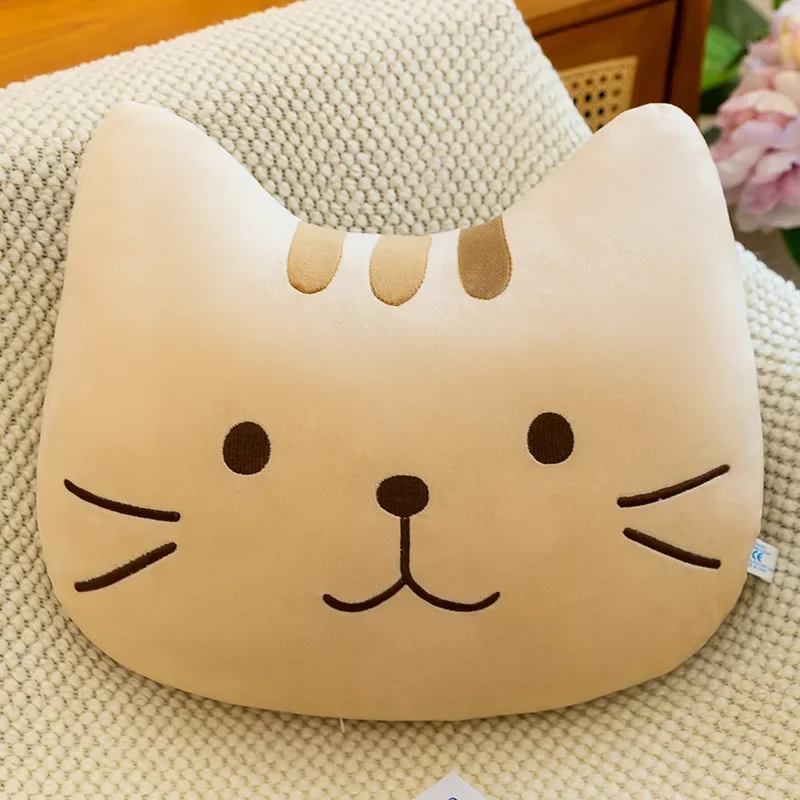 New Long Cat Plush Pillow Cheese Kitten Stuffed Doll Cute Toy Hugging Sleep Companion Cloth Doll Cross Border Home Decor Gift