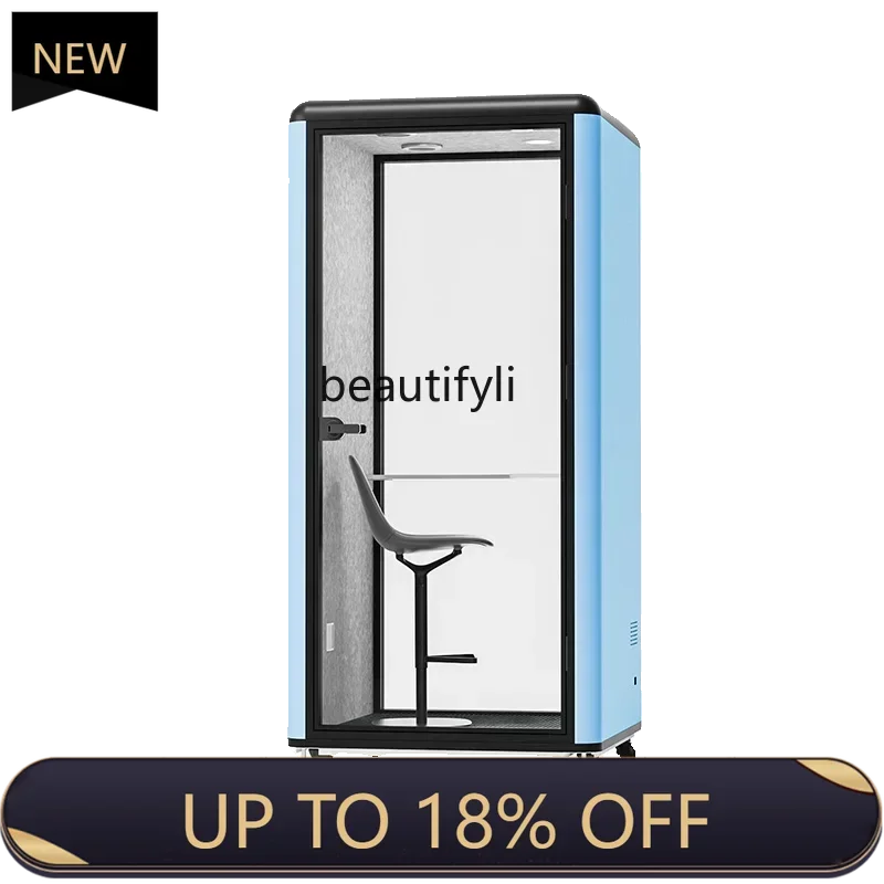 

Z189 Mobile phone booth Soundproof room Home recording studio Indoor learning cabin Office silent warehouse YA