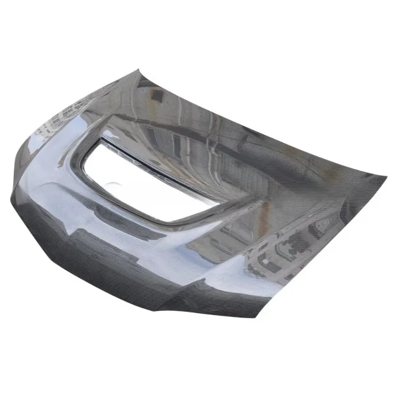 OEM Style Hood Bonnet Carbon Fiber for 2003-2005  Evoulution EVO 8 Lancer Evolution   OLOTDI - view 2