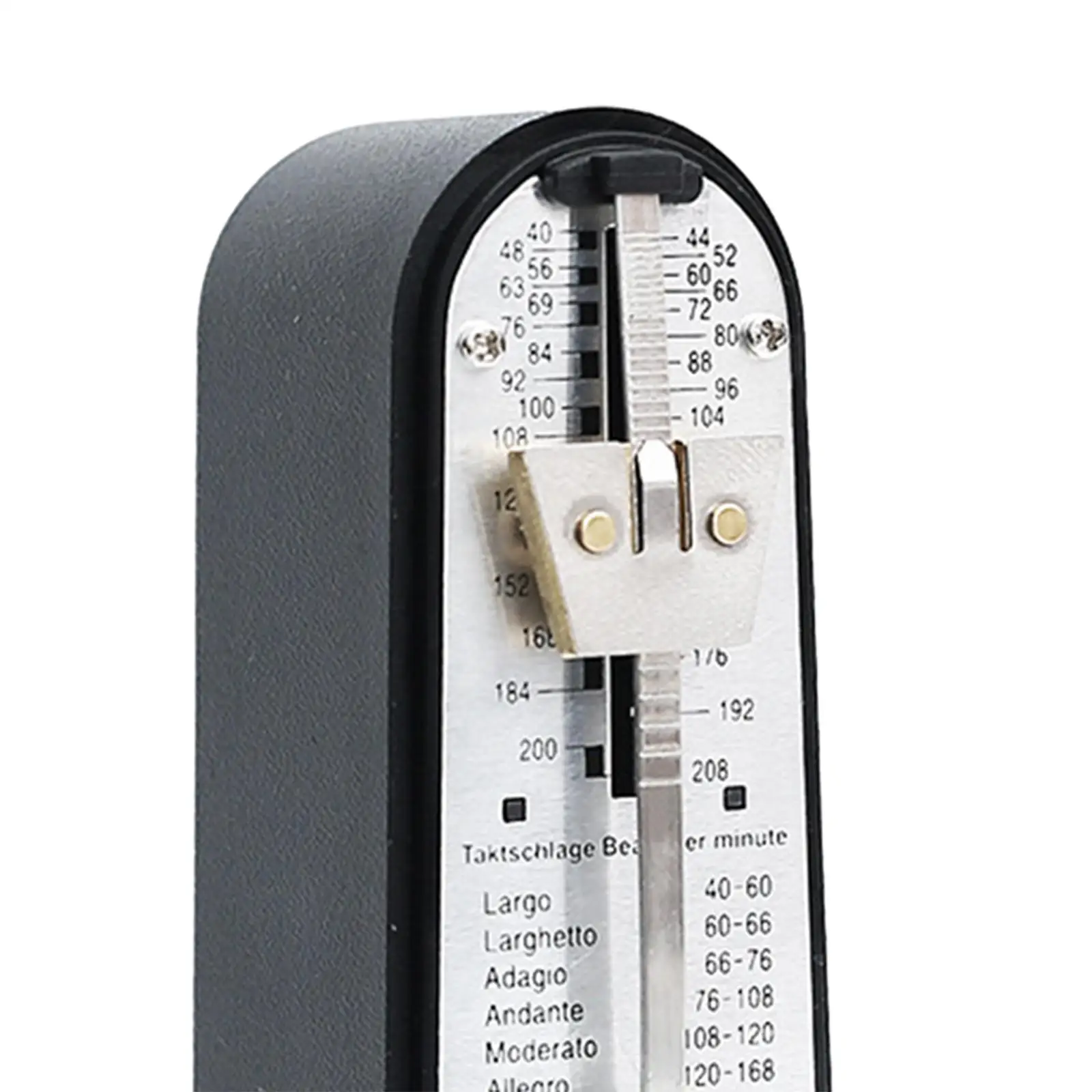 High Precision Mechanical Metronome Metal Material Accurate Beat Counter for Guitar Piano Drum Violin Class