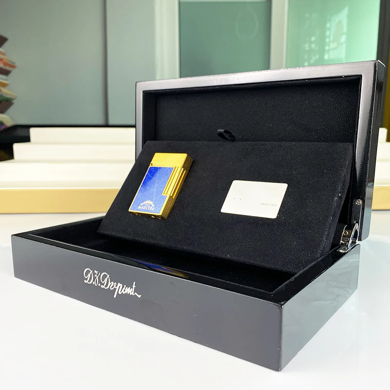 

Зажигалка Langsheng из чистой меди, индивидуальный подарок для парня, высококачественный стальной звуковой шлифовальный круг, винтажный натуральный надувной светильник