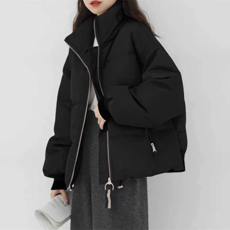 Warme zachte katoenen kleding Losse casual winterjas Nieuwe dames 2025