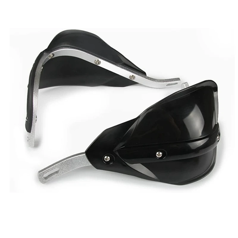 Newmotocross Wind Shield, Aluminum Alloy Hand Bow Half Wrapped Wind Shield Black 28MM Handlebar Guard