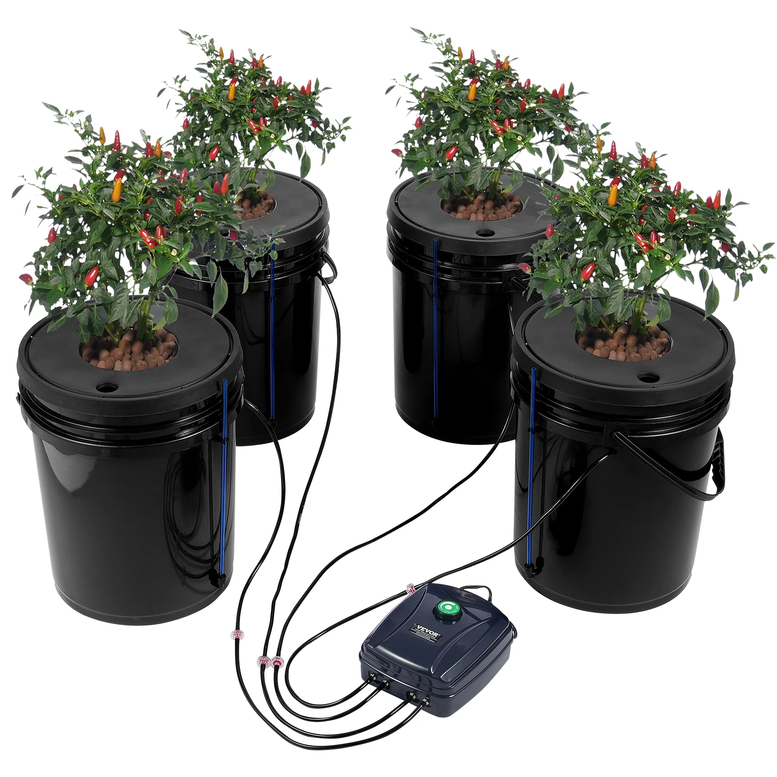 Dwc Bucket System 5 Gallon - نظام الزراعة المائية العميقة من سوكسي