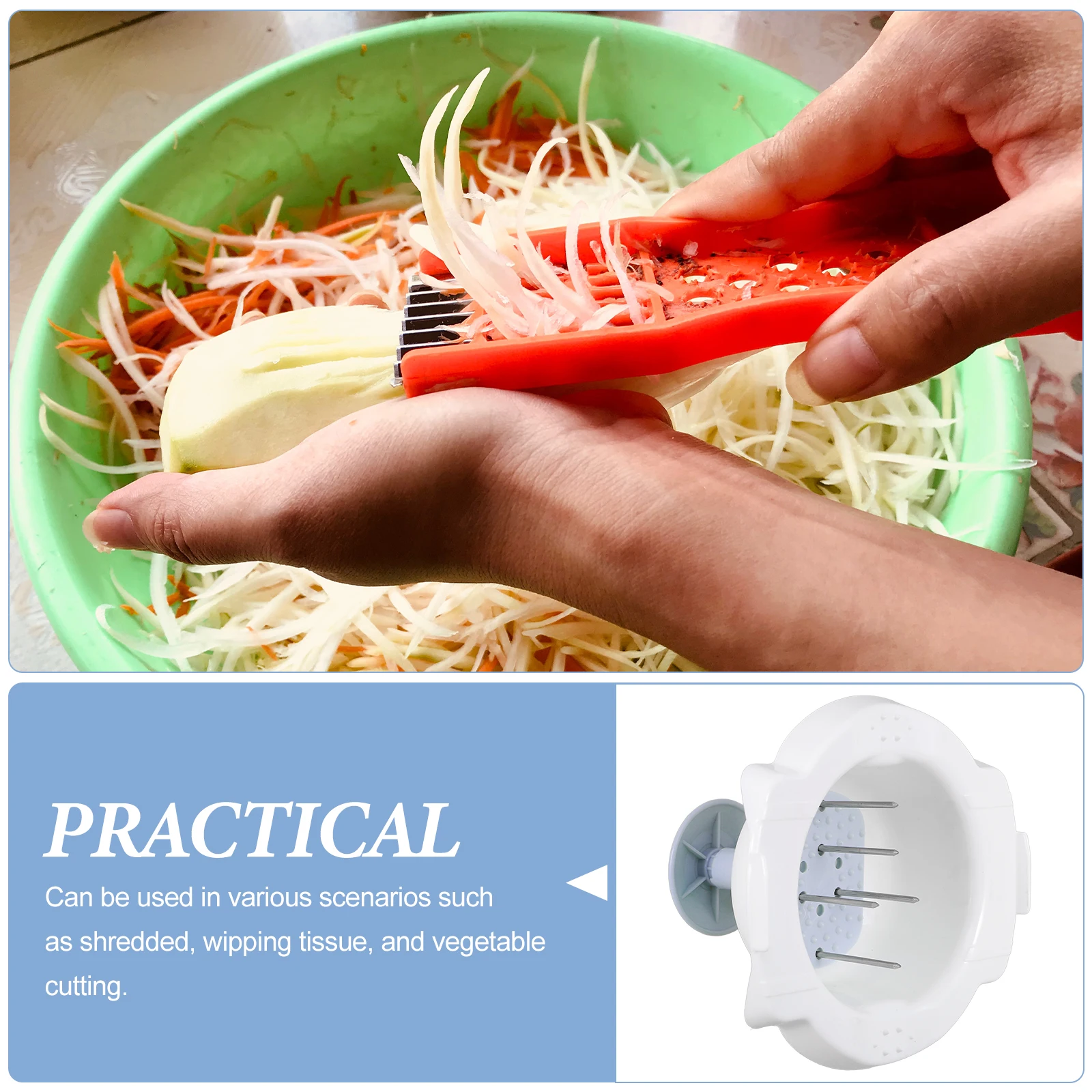 

【】Kitchen Safety Grater Slicer Guard Reusable Vegetable Finger Protector Onion Potato Slicing Tool Wear-Resistant Food Hand