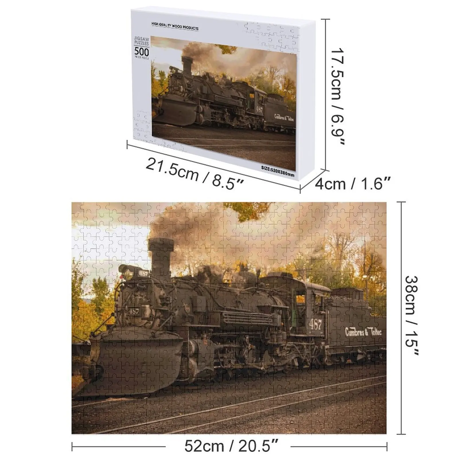 Motor 487 nos Quartos Chama Rail. Caixas de madeira do brinquedo do bebê do quebra-cabeça para o quebra-cabeça das crianças