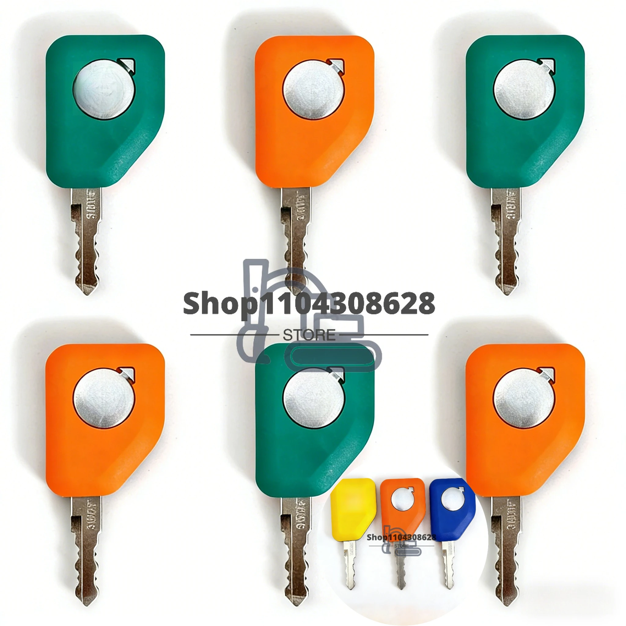 

Excavator Key LG 60 75 80 90 150 215 225 245 365 Start Door Ignition