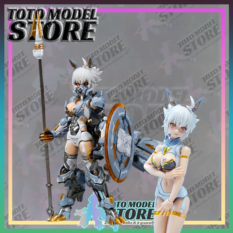 

Nuke Matrix Mad Wolf Cyber Forest Fantasy Girls CF06 Carolina WolfGirl Мобильный костюм Аниме Фигурка Сборка Модель Комплект