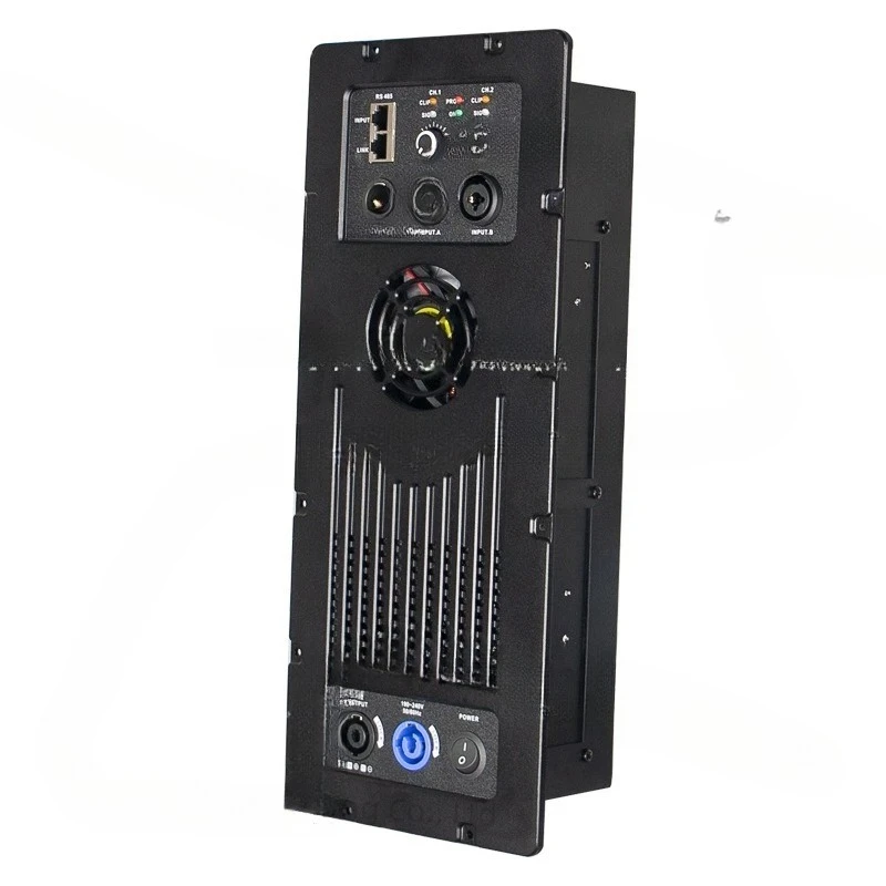 High-power DSP digital active belt power amplifier module Class D two-channel 1000W performance full-range speaker equipment