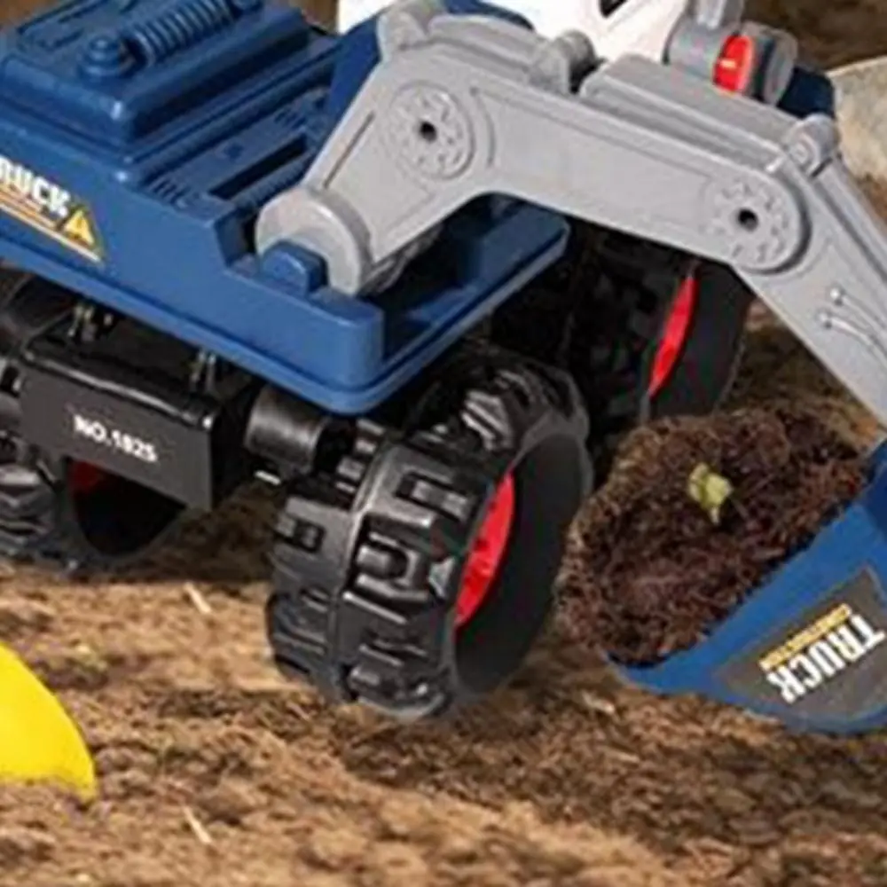 

Simulated ABS Excavator Truck Vehicles Children Engineering Car Classic Pickup Large Bulldozer Children Model