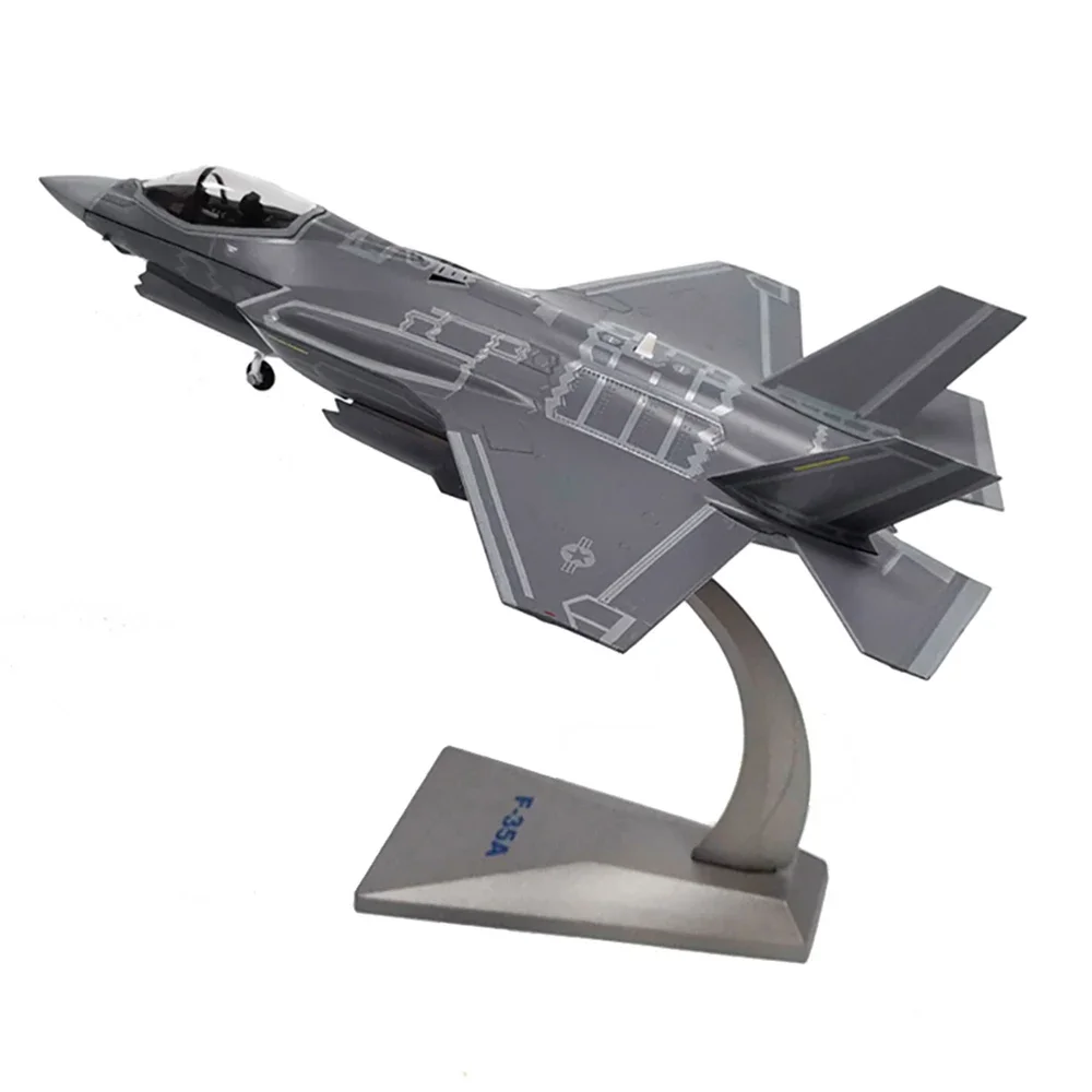 1/72 Scale Alloy Aircraft F-35 US Air Force F35A F35B F35C Lightning II Joint Strike Fighter for Home Decoration