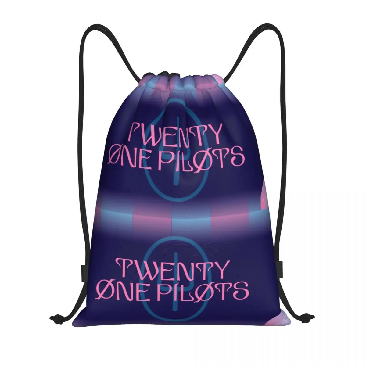 Custom T-Twentys One P-Pilots Drawstring Bag for Shopping Yoga Backpacks Women Men Sports Gym Sackpack