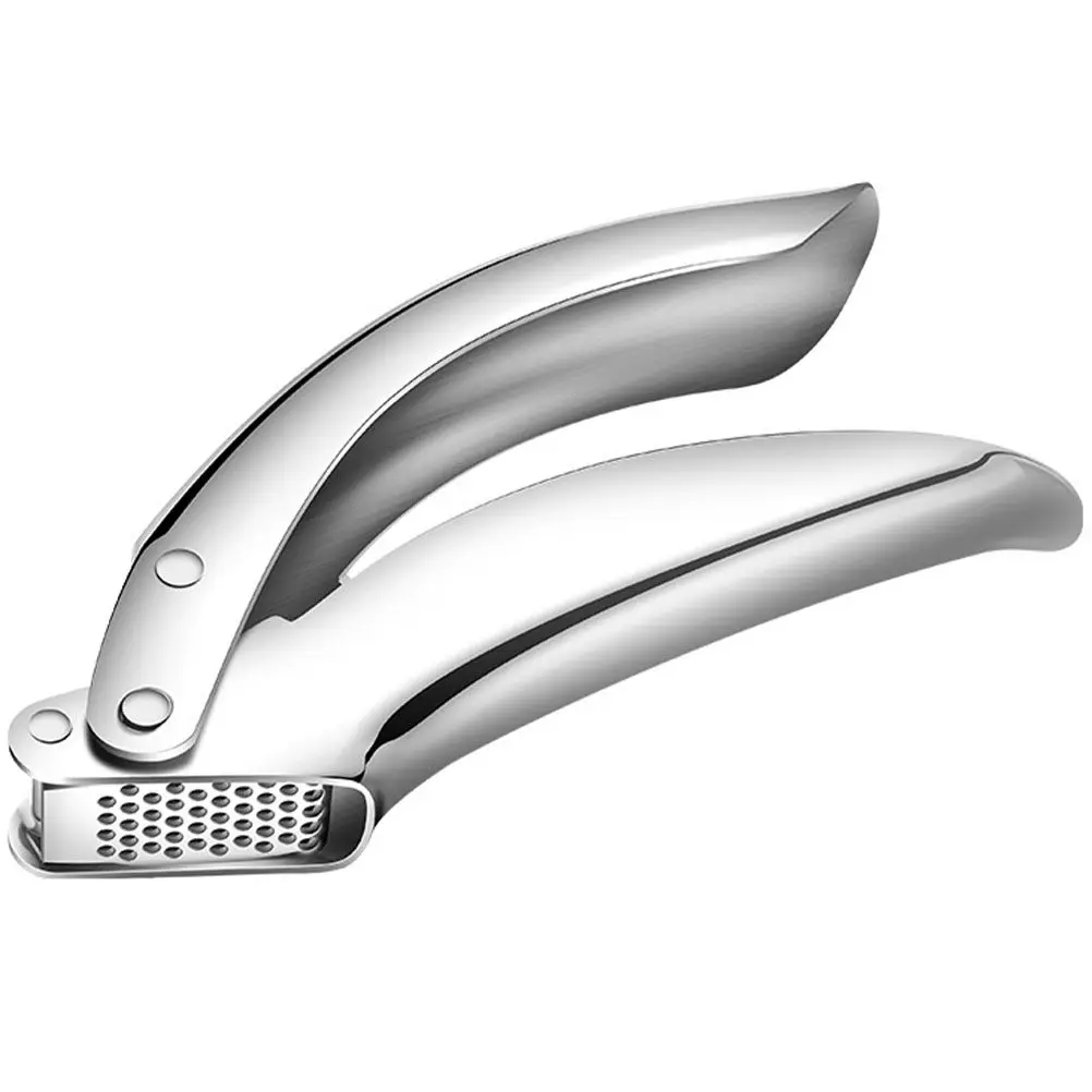 

1pc Handheld Press Metal Mincer For Garlic Ginger Crushing No Leak Design Kitchen Gadget Manual Squeezer Practical Garlic