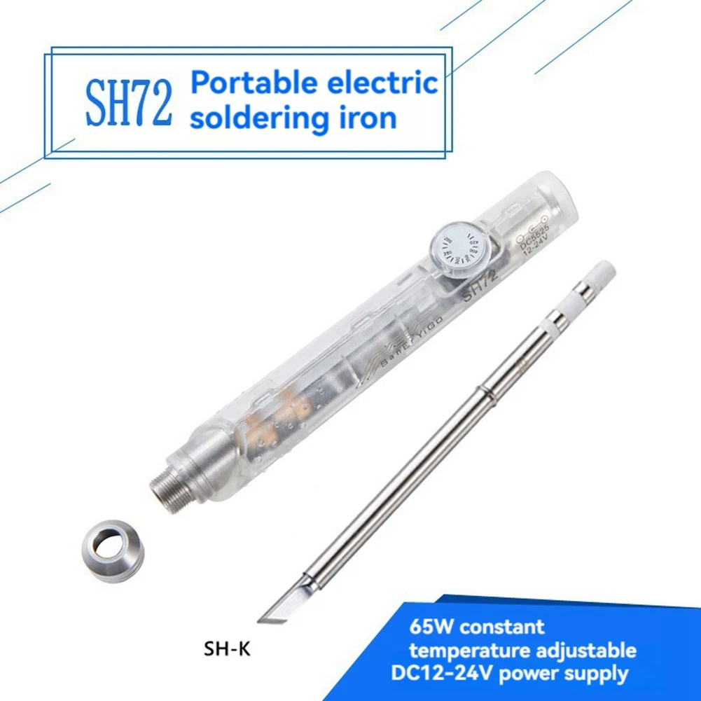 

J1UL1N 65 Вт электрический паяльник с жалами для паяльника 220-400 портативный инструмент для ремонта сварки с регулируемой температурой