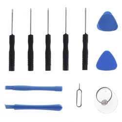 Multifunction Precision Screwdriver Set with Triangle Pieces Crowbar and Sucker for Mobile Phone / Laptop Repair