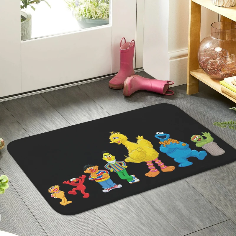 Entrance Door Doormat Slip-resistant T-Sesame T-Street Living Room Floor Carpet Kitchen Bathroom Mat Balcony Hallway Rug Home