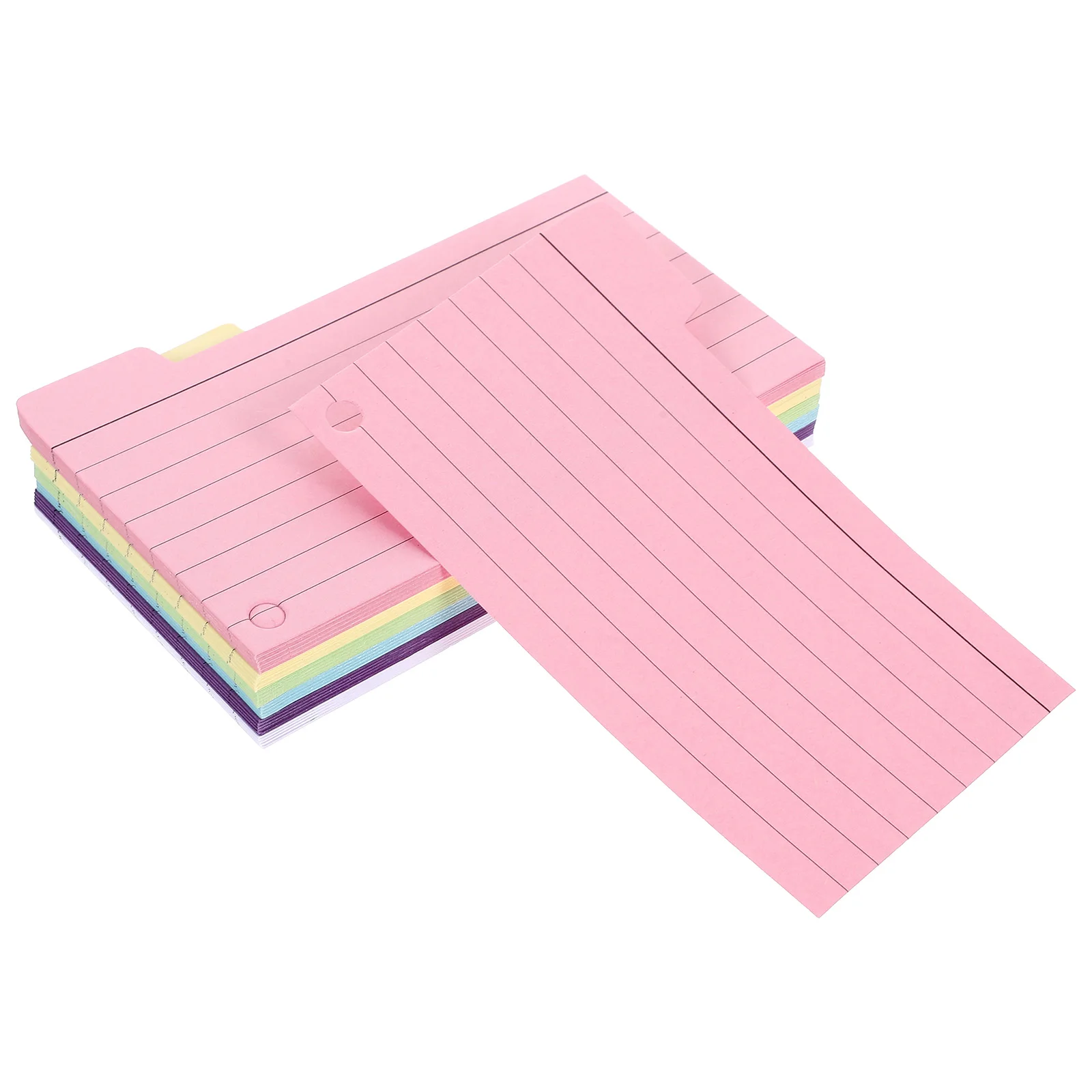 

6 Pcs Notebook Cards Small Pads Lined Memo Coil for Studying Paper Student Notepad Flashcards