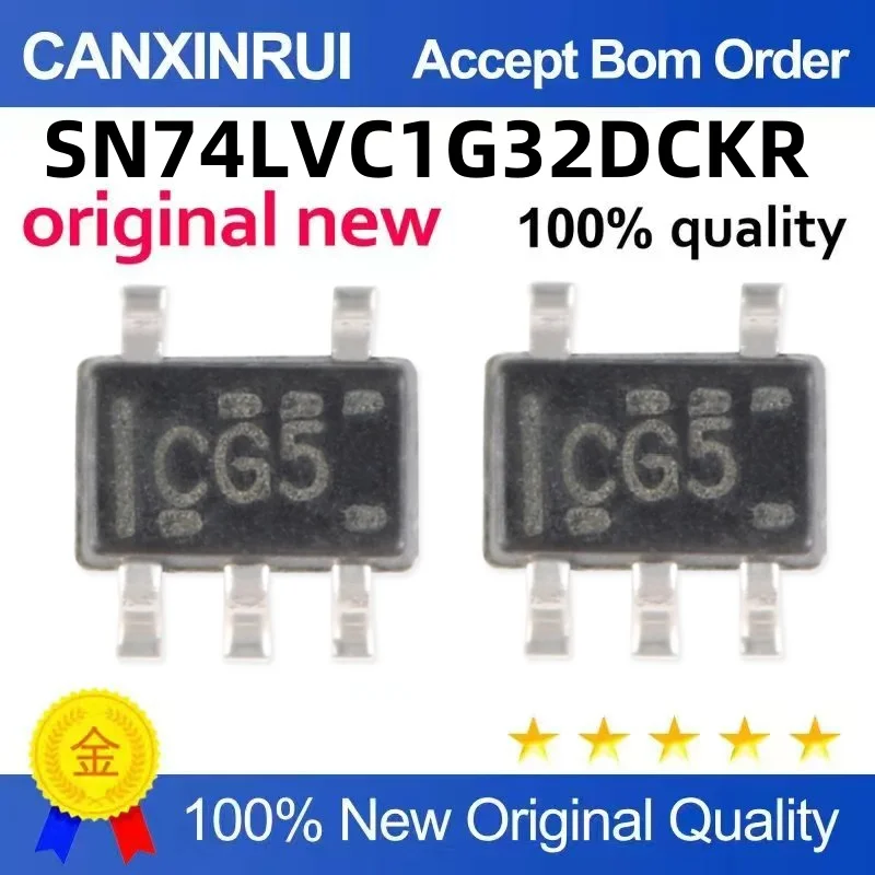 (10-300piezas)Brand new original SN74LVC1G32DCKR SOT-353 single-socket 2-input positive or gate logic chip