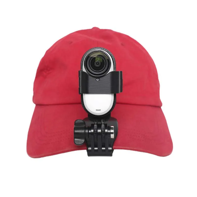 for Insta360 GO3/3S Hat Clip Action Camera Accessory - Baseball Cap Brim Clip Fixing Bracket for Stable Video Capture