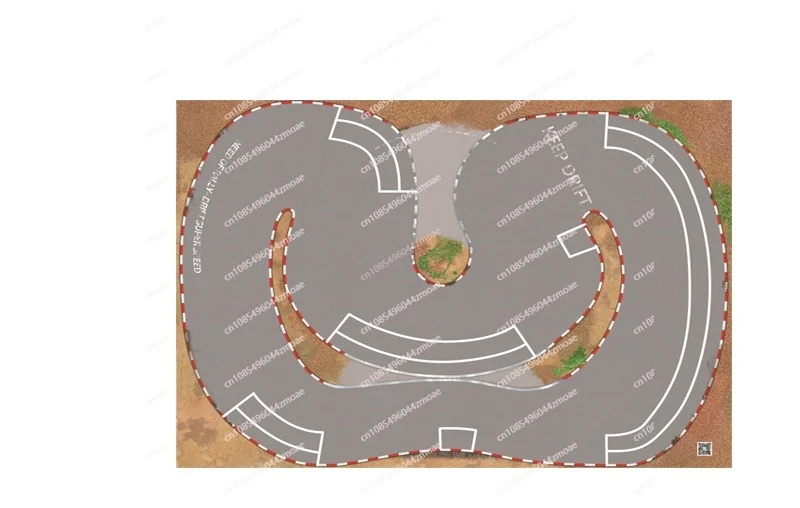 

Трек от комаров 1/28 MINI-Z RW00 DRZ GLD BMX, профессиональная имитация дрифта для гонок на комаров и хоббистов