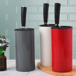 Hot Sale Fashion Knife Block Creative Plastic Knife Holder Kitchen Standing Storage Safely Stores Knives Universal Knife Holder