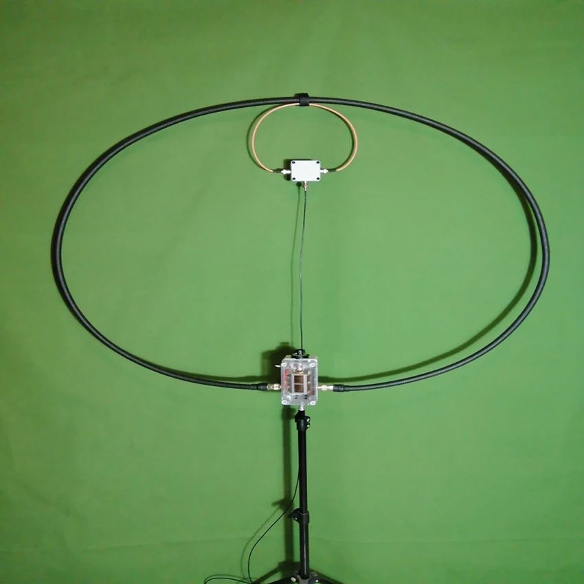 

Latest 20W Small Loop Antenna Short wave HF Radio Adjustable Shortwave Antenna