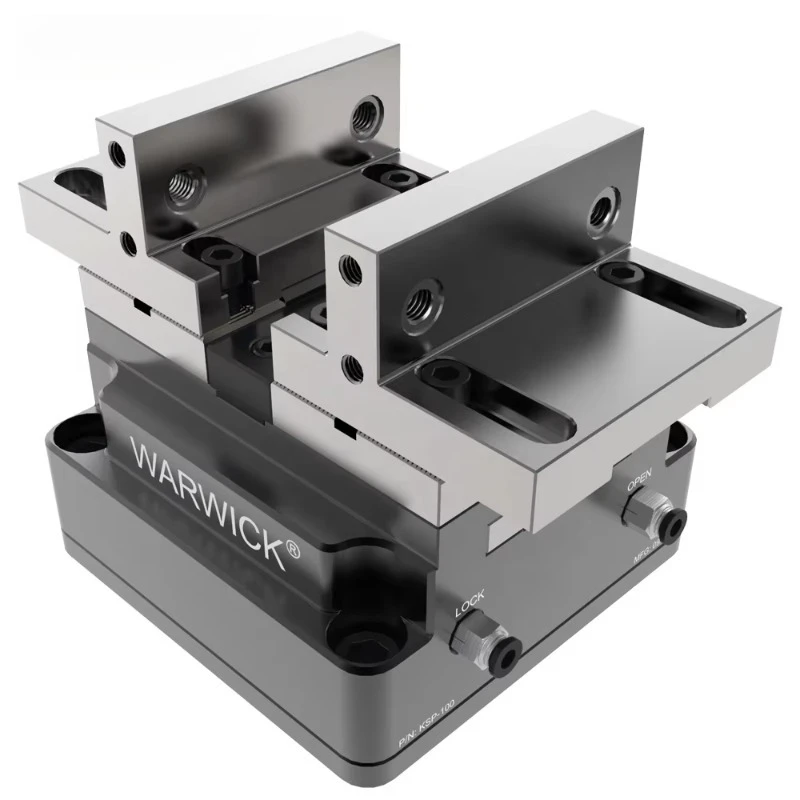 

China Wholesale Self-centering Precision Air Pneumatic Concentric Vise Workholding for Clamp Grip on Cnc Machine KSP2-75+RZ-75A