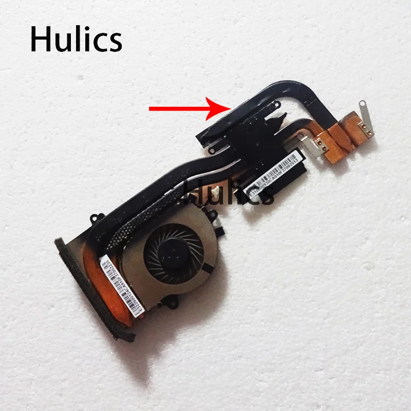 

Hulics Used Laptop Cooling Heatsink Fan For MSI GS70 GS72 MS-1775 MS-1773 E322600124 212A087077083A4502 PAAD06015SL-N229