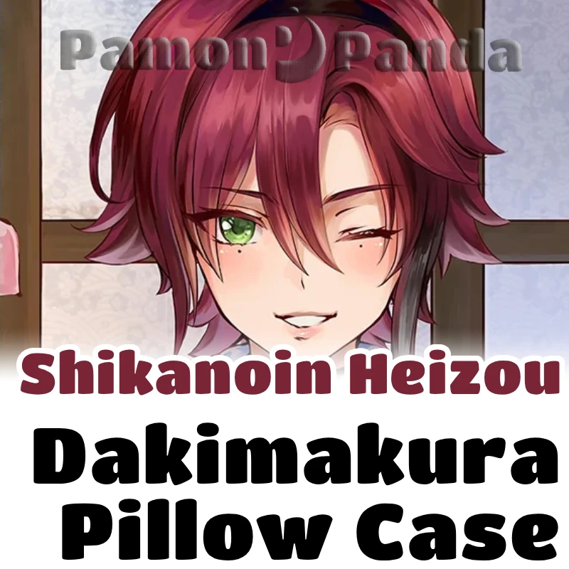 Shikanoin Heizou Dakimakura Genshin Impact Hugging Pillow Case Full Body Cushion Cover Pillowcase Home Bedding Decor Otaku MYT