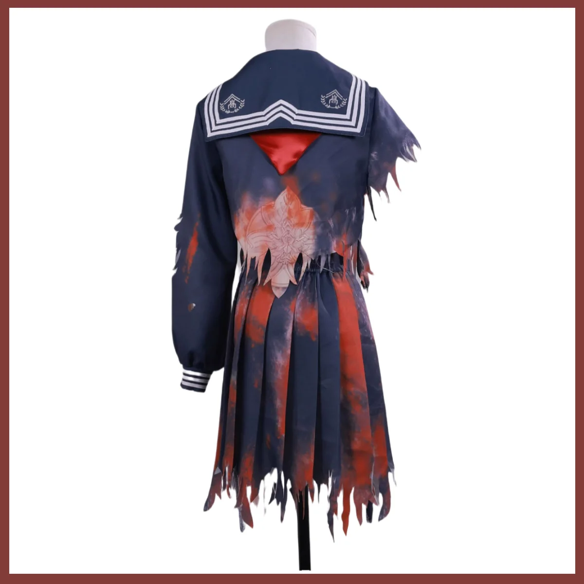 أزياء لعبة SILENT HILL F Shimizu Hinako التأثيرية النسخة التالفة للمعركة JK زي موحد تنورة شعر مستعار بدلة نسائية كرنفال الهالوين