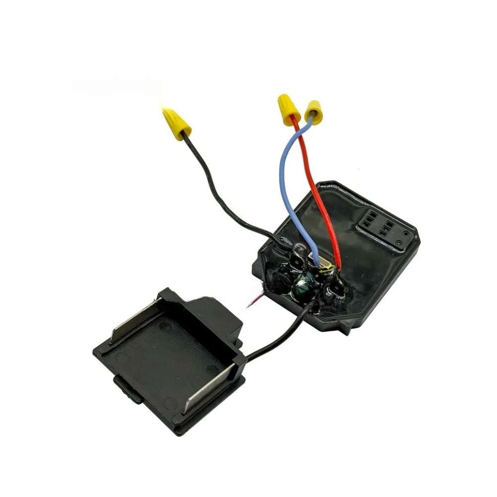 21V Cordless Drill Control Panel Brushless Motor Driver Board 8-Pin Fit for Drill Repair No Soldering 62x52x8mm