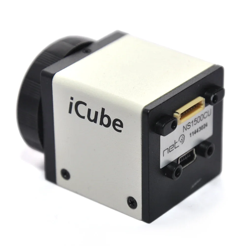 Original NET USB2.0 iCube series camera NS1500CU NS1044BU Color Industrial Camera CCD 2592x1944 Pixel 6 Fps Used