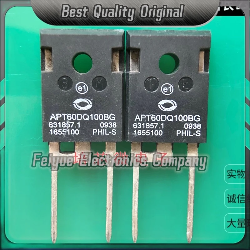 5PCS-20PCS  APT60D100B APT60DQ100BG  TO-247 60A 600V Best Quality Imported Original