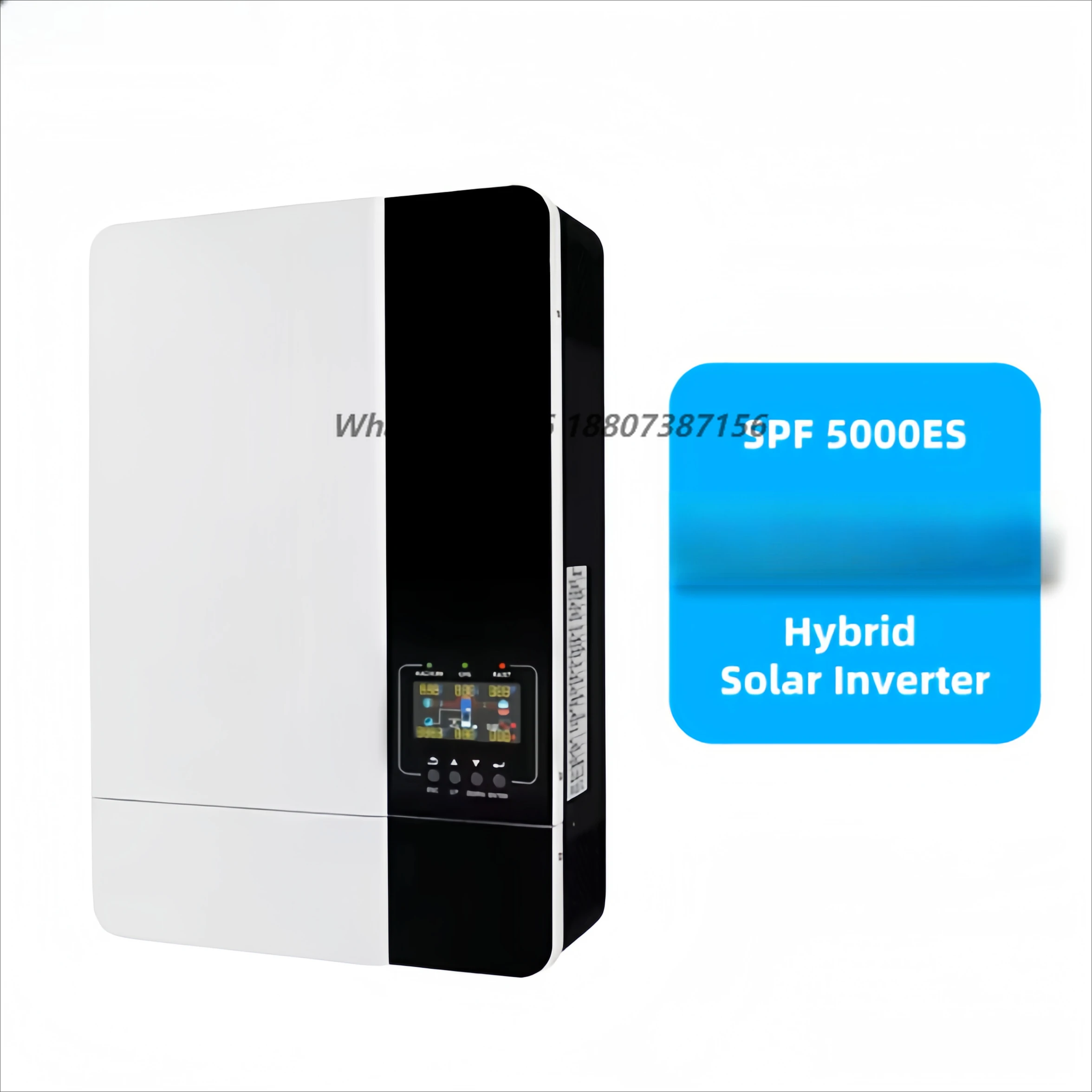 SPF 5000ES Off-Grid Solar Inverter 5kW Single Phase Pure Sine Wave Hybrid DC/AC Inverter
