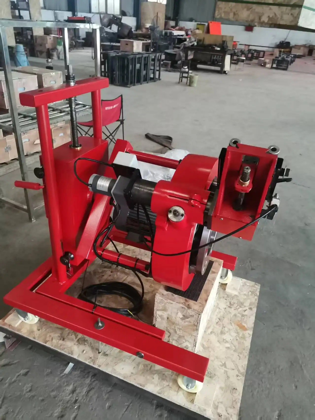 PACP-50A Bus Brake Plate Skimming Machine Car Electric Repair Brake Disc Repair Machine