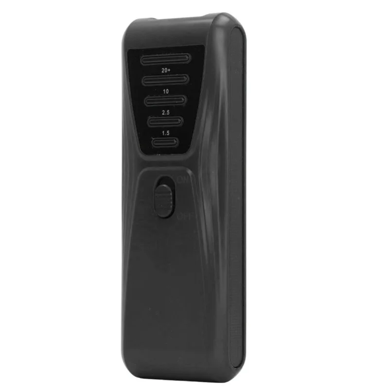Magnetic Field Detector 5 Colorful LED Indicators Electromagnetic Field Radiation Tester EMF Meter Black/Red/Blue/Cyan