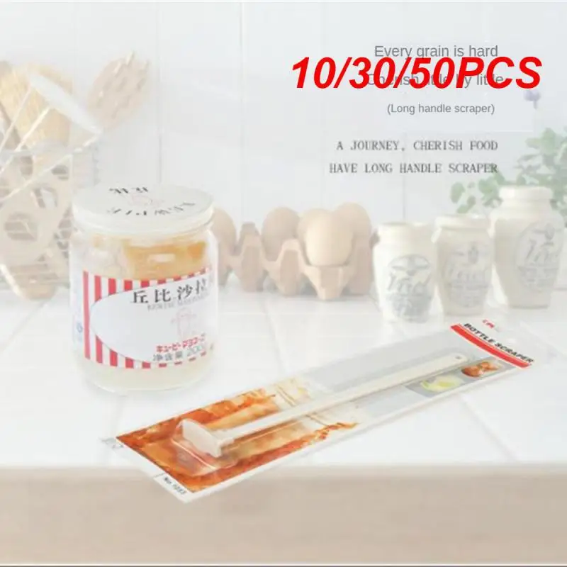 10/30/50PCS Scraper Time-saving Easy To Use Multipurpose Baking Revolution Convenient Innovative Baking Utensil Dessert Spatula