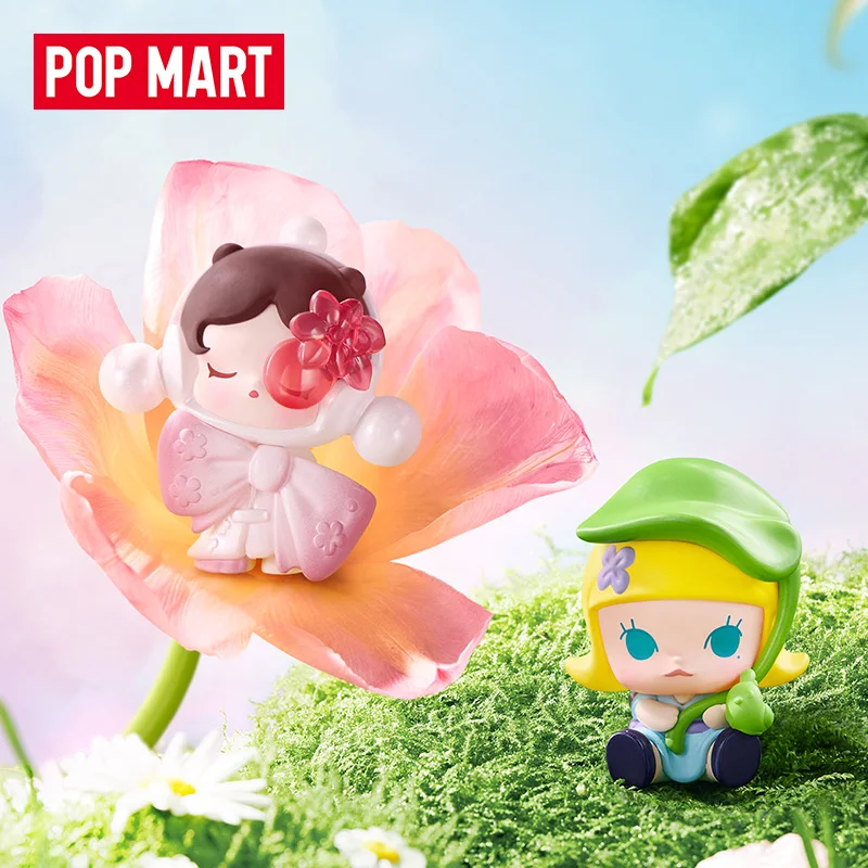 الأصلي Popmart البوب فول الشكل معبأة لعبة في الهواء الطلق نزهة موضوع سلسلة العصرية صندوق أعمى دمى صغيرة تحصيل الاطفال هدية عيد الميلاد