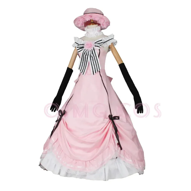 Black Butler Ciel Phantomhive Robin Dress Cosplay Costume Japanese Anime Carnival Party Uniform