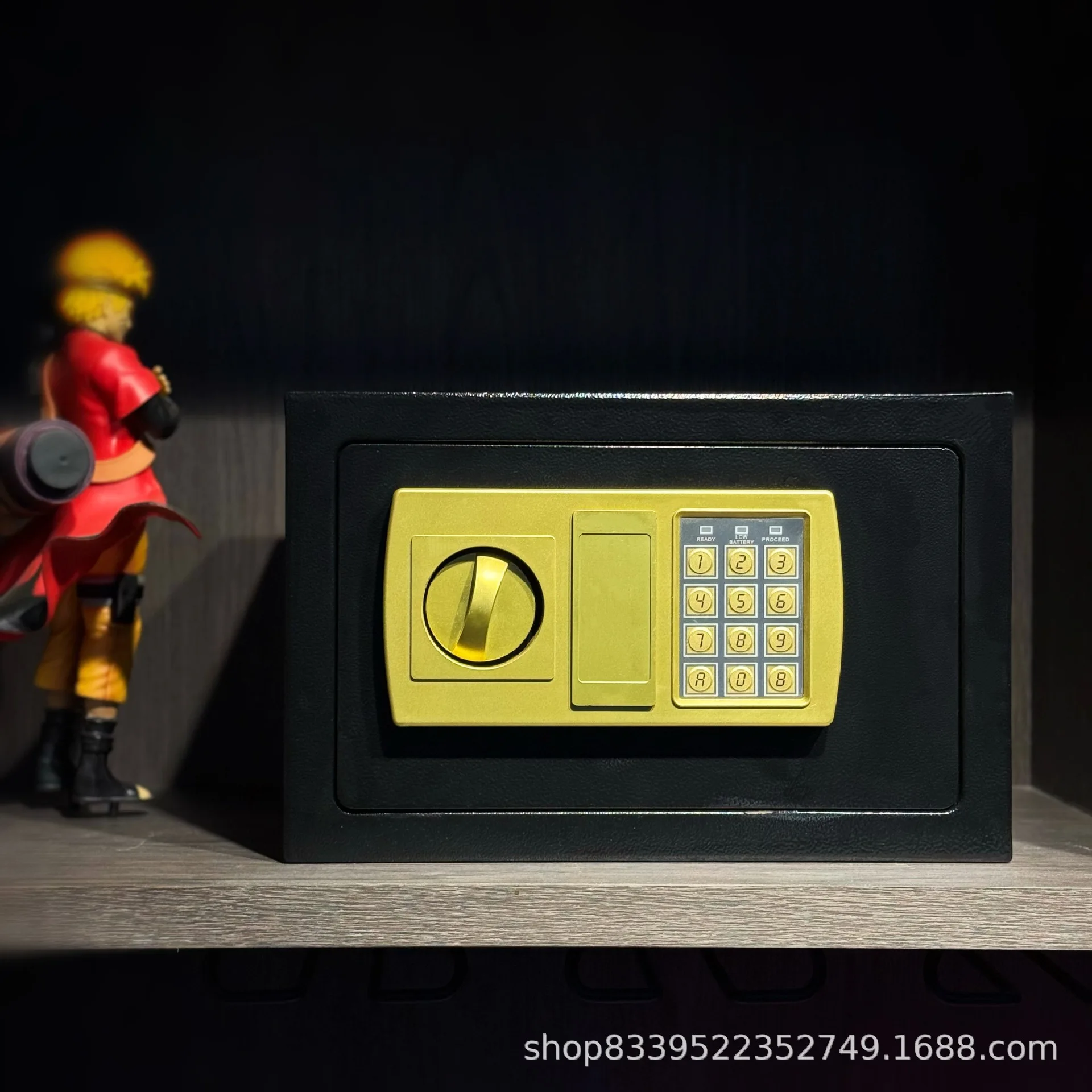 الآمن المنزلي الجديد جميل وجو. يمكن أن تدخل الحائط ودخول الخزانة للحصول على السلامة ومضادة للسرقة.