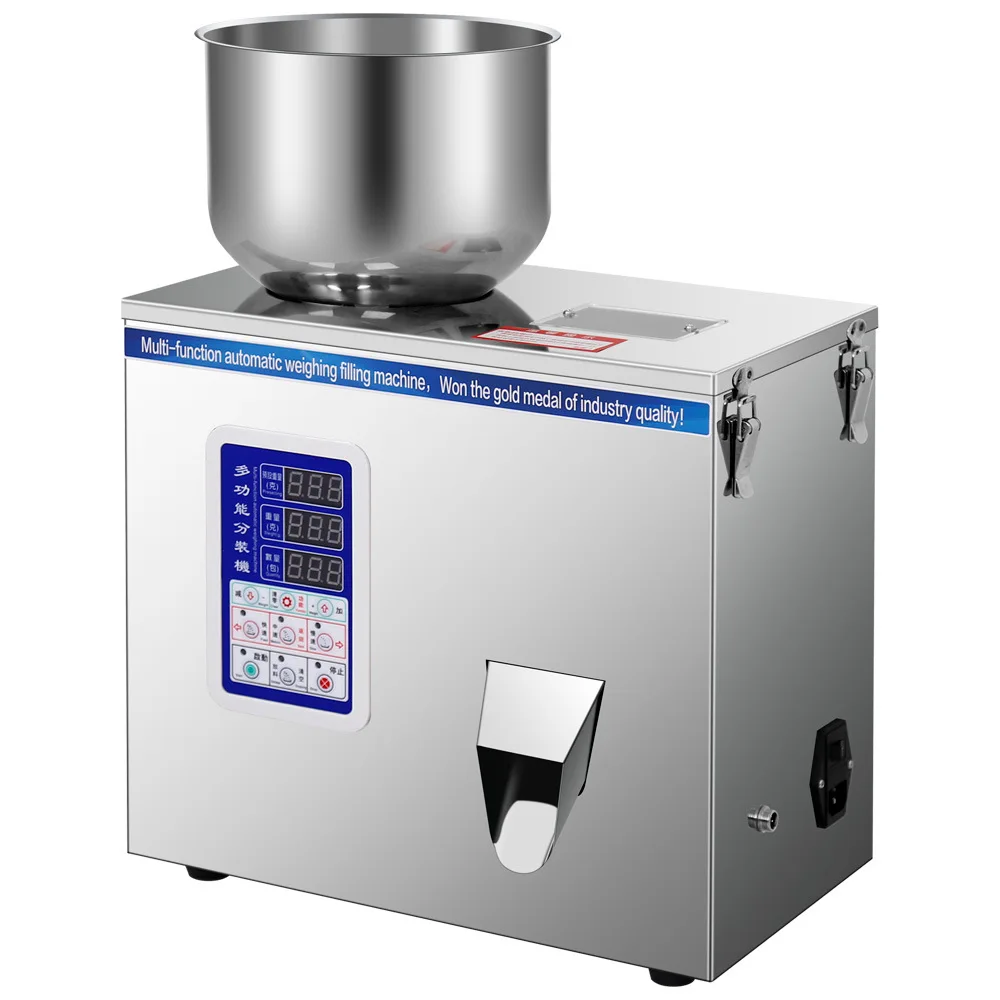 

200/99g Filling and Weighing Machine Automatic Packing Machine Tea Leaf Filler Particle Powder Black Tea Racking Device