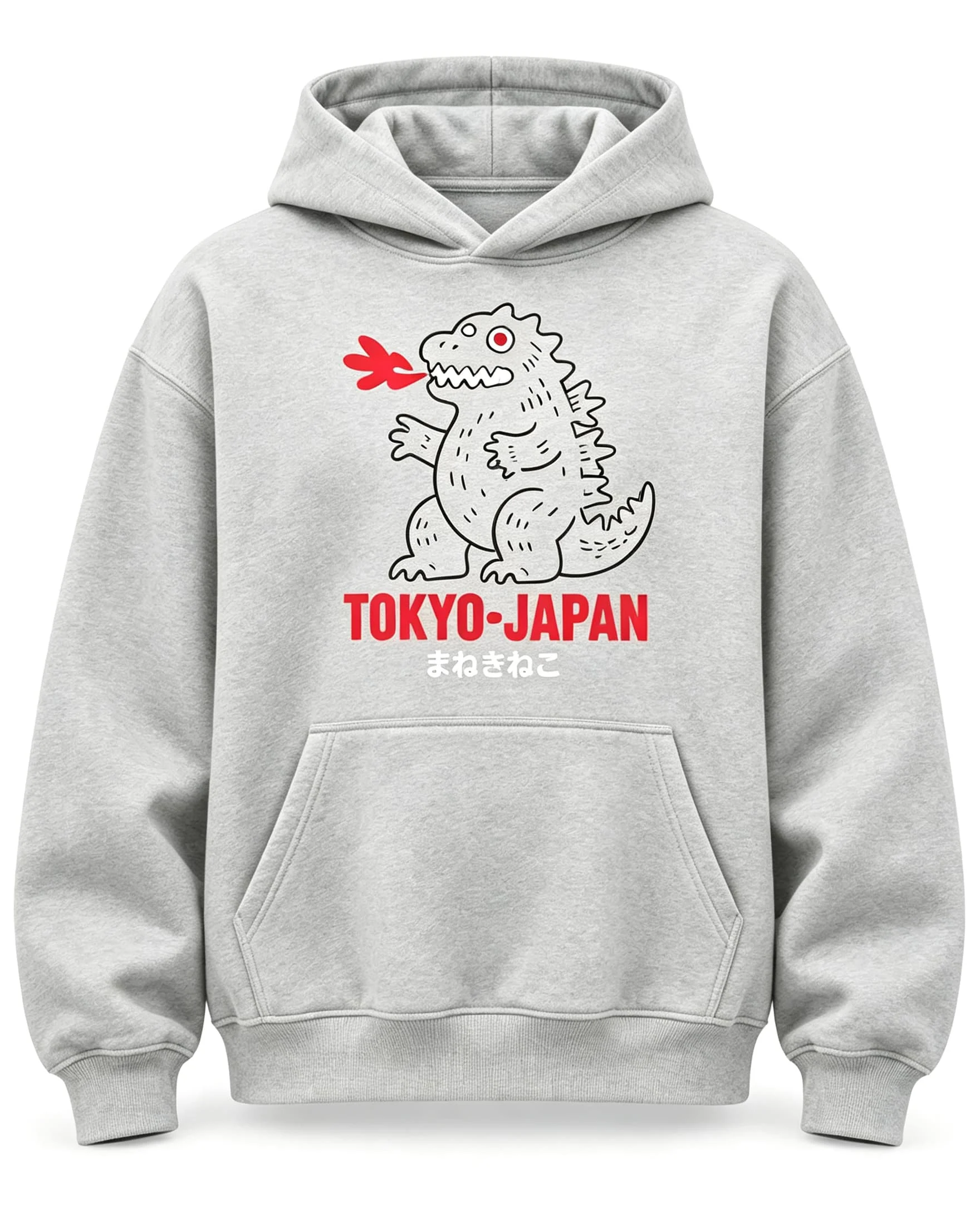 Tokyo Dinosaur Printed Japanese Harajuku Autumn Winter Tshirt Men Pullover Women Sweatshirt Boys Top Children Cotton Kids Hoodie
