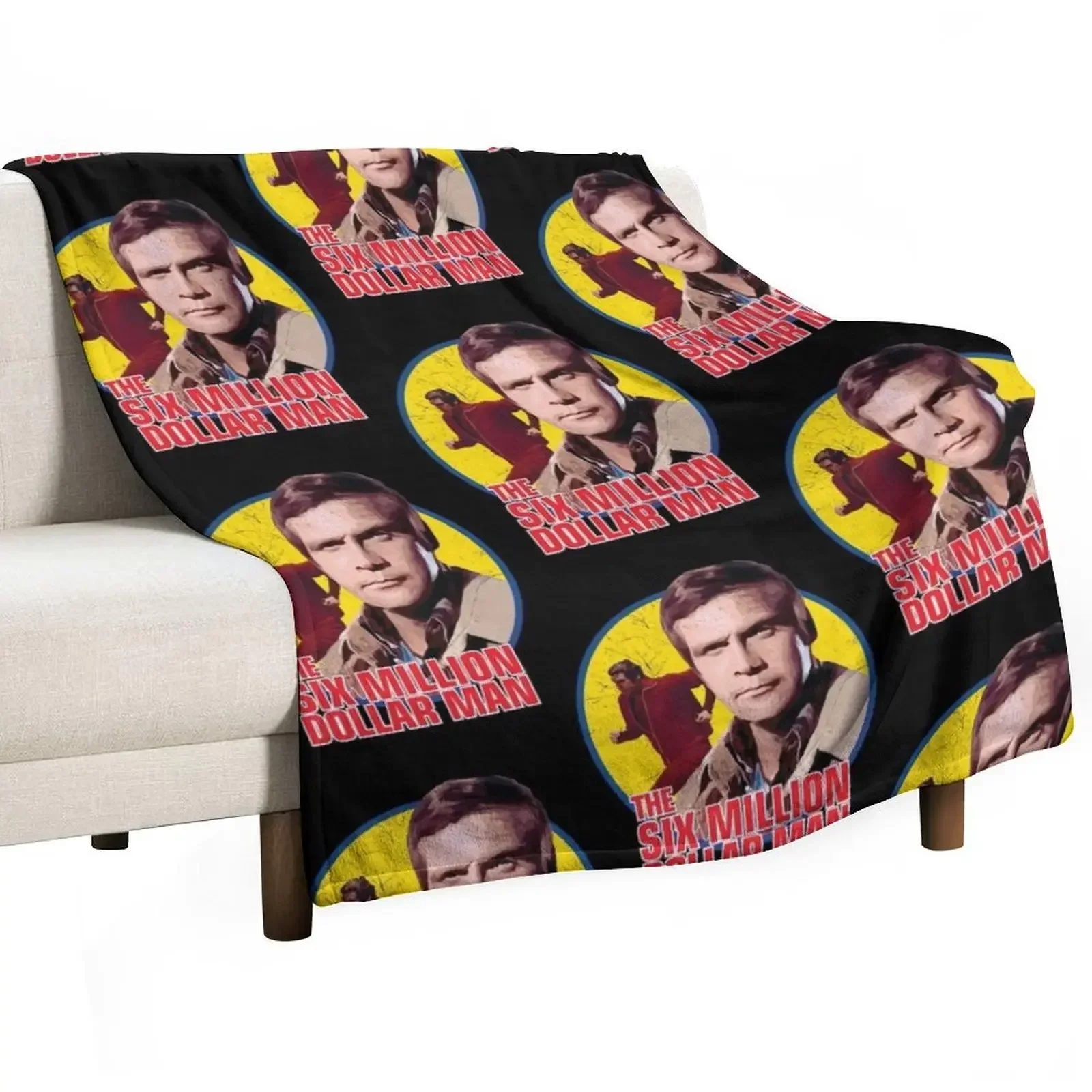 The six million dollar man vintage Throw Blanket christmas gifts decorative Blankets