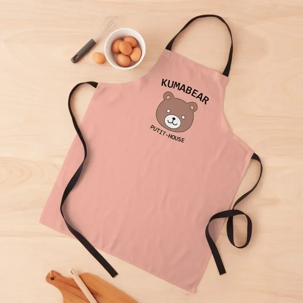 

Kumabear Putit-house Apron New year's Kitchen Items Apron