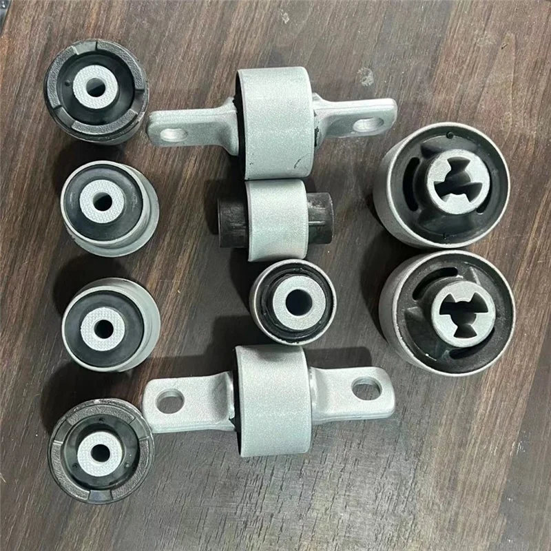 

Automobile Front Left&Right Suspension Control Arm Bushing Kit Triangle Arm Front Lower Straight Arm For Tesla Model 3 Y Parts